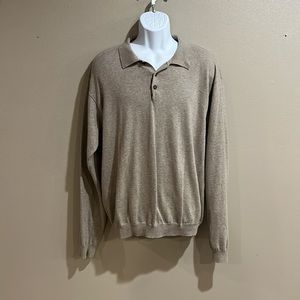 croft & barrow Men’s cardigan, size Large.